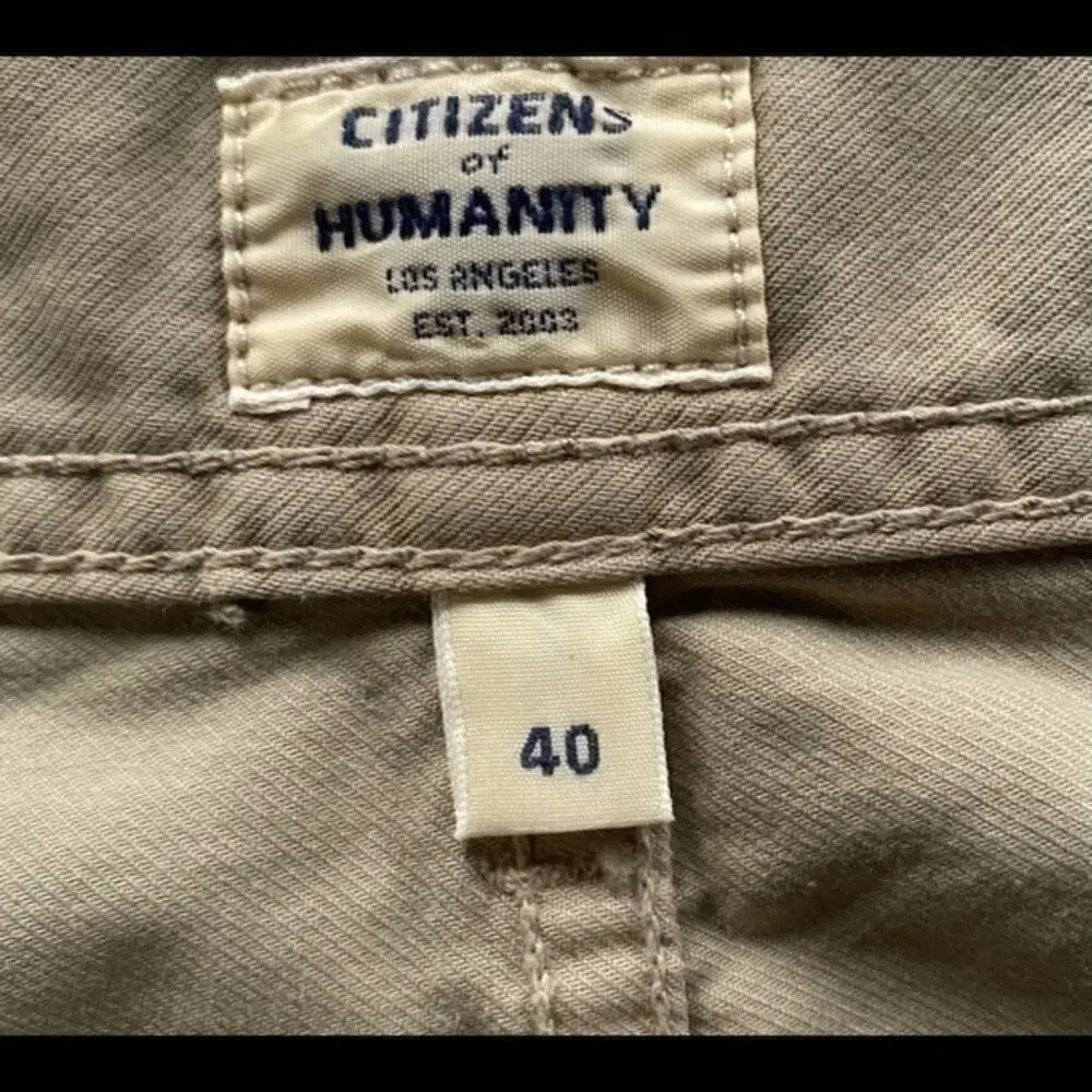 Citizens of‎ Humanity Gage Classic Straight Vintage Khaki Tan Jeans Size 40 NWT